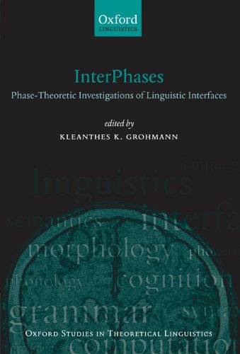 Interphases Phasetheoretic Investigations Of Linguistic Interfaces Kleanthes K Grohmann