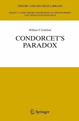 Condorcets Paradox William V Gehrlein