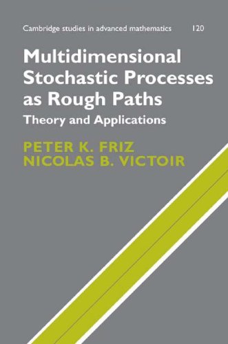 Multidimensional Stochastic Processes As Rough Paths Theory And Applications 1st Edition Peter K Friz
