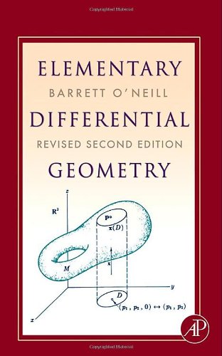 Elementary Differential Geometry 2nd Barrett Oneill