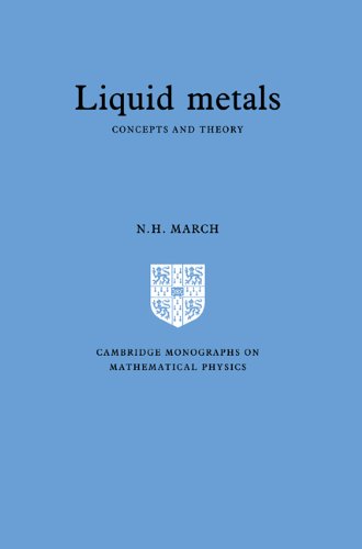 Liquid Metals Concepts And Theory Norman Henry March