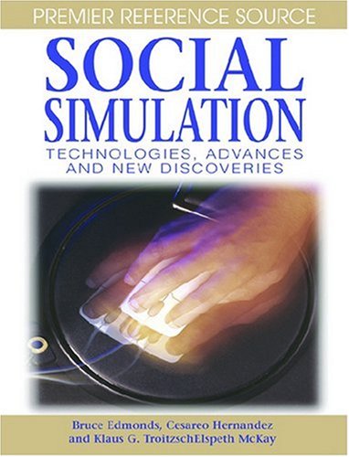 Social Simulation Technologies Advances And New Discoveries 1st Edition Bruce Edmonds