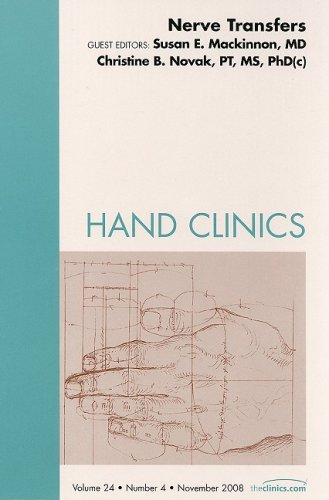 Nerve Transfers An Issue Of Hand Clinics 1st Edition Susan E Mackinnon