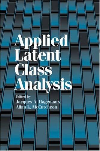Applied Latent Class Analysis 1st Edition Jacques A Hagenaars