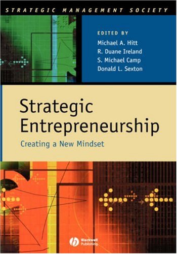 Strategic Entrepreneurship Creating A New Mindset
