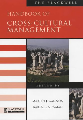 The Blackwell Handbook Of Crosscultural Management Martin J Gannon