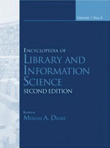 Encyclopedia Of Library And Information Science Second Edition 2nd Edition Miriam Drake