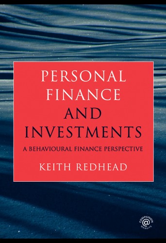 Personal Finance And Investments A Behavioural Finance Perspective 1st Edition Keith Redhead