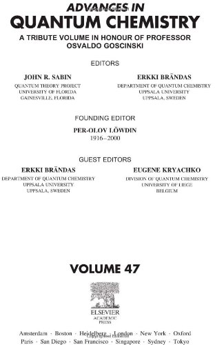 A Tribute Volume In Honor Of Professor Osvaldo Goscinski 1st Edition Ej Brandas