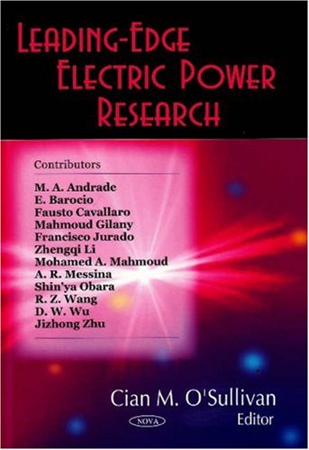 Leadingedge Electric Power Research Cian M Osullivan Cian M Osullivan