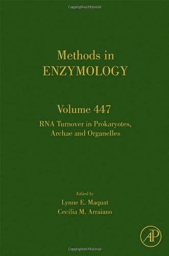 Rna Turnover In Bacteria Archaea And Organelles 1st Edition Lynne E Maquat