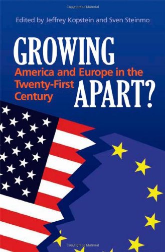 Growing Apart America And Europe In The 21st Century 1st Edition Sven Steinmo