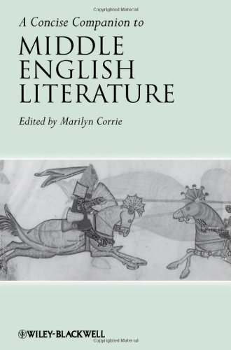 A Concise Companion To Middle English Literature Marilyn Corrie
