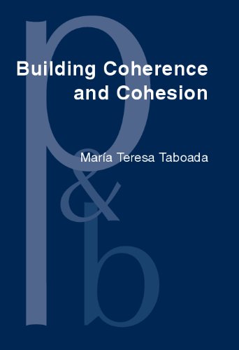 Building Coherence And Cohesion Taskoriented Dialogue In English And Spanish Maite Teresa Taboada