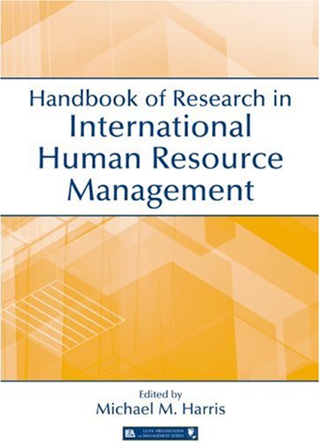 Handbook Of Research In International Human Resource Management Illustrated Edition Michael M Harris