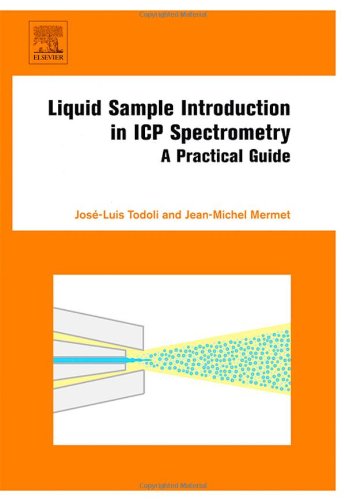 Liquid Sample Introduction In Icp Spectrometry A Practical Guide 1st Edition Josluis Todoli
