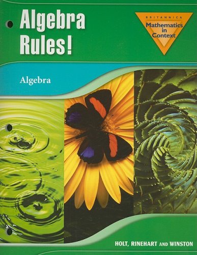 Britannica Mathematics In Context Algebra Rules Encycbrita