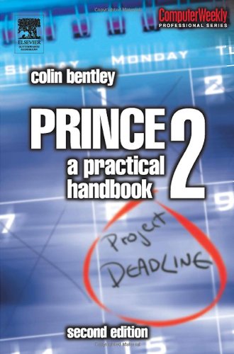 Prince2 A Practical Handbook 2nd Edition Colin Bentley
