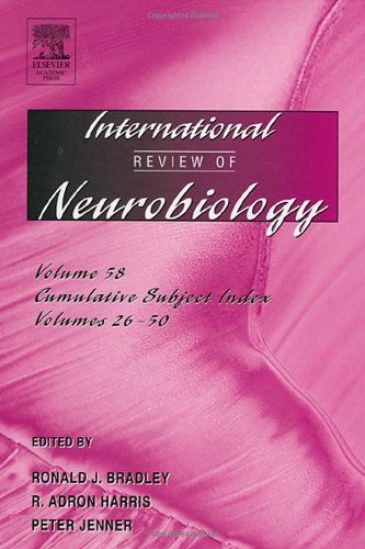 International Review Of Neurobiology Vol 58 1st Ronald J Bradley