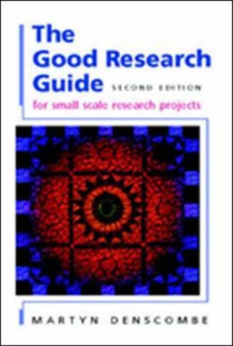 The Good Research Guide 2nd Edition Martyn Denscombe