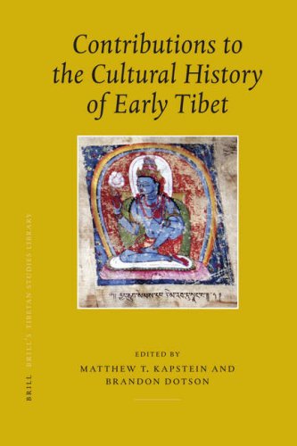 Contributions To The Cultural History Of Early Tibet Matthew T Kapstein