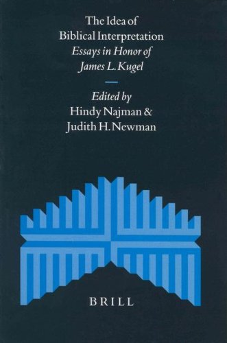 The Idea Of Biblical Interpretation Essays In Honor Of James L Kugel Judith H Newman