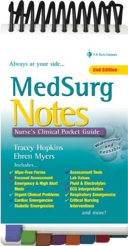 Medsurg Notes Nurses Clinical Pocket Guide 2nd Tracey Hopkins
