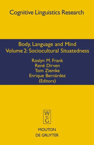 Body Language And Mind Sociocultural Situatedness 1st Edition Frank