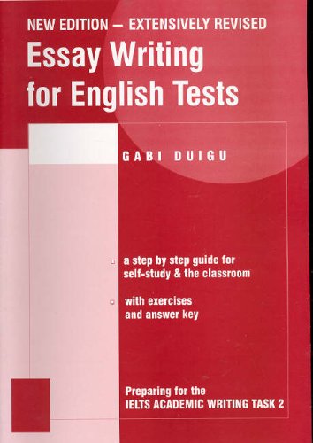 Essay Writing For English Tests Gabi Duigu