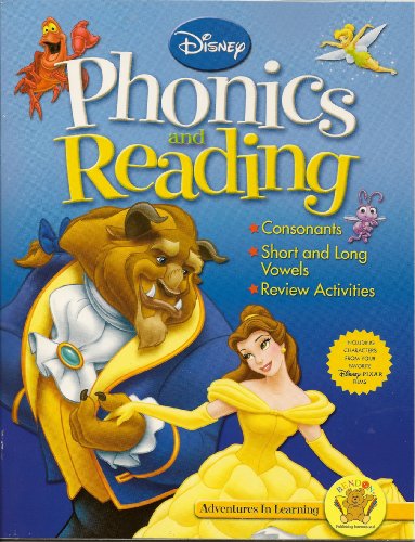 Disney Adventures In Learning Phonics Reading Workbook Grade 1 Bendon