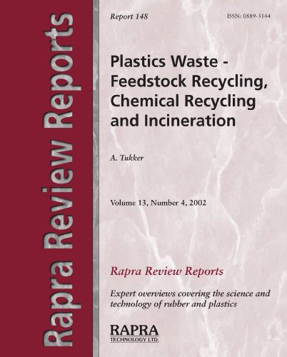Plastics Waste Feestock Recycling Chemical Recycling And Incineration Tukker