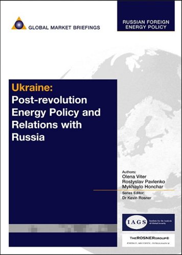 Ukraine Postrevolution Energy Policy And Relations With Russia Olena Viter