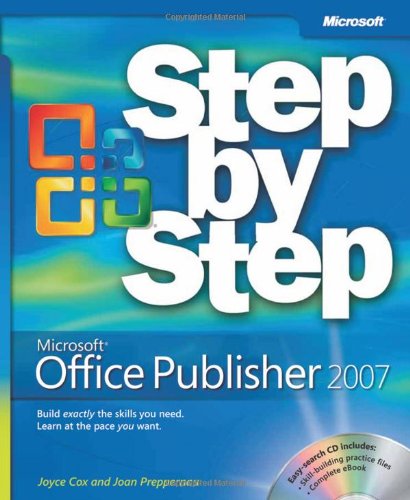 Microsoft Office Publisher 2007 Step By Step Joyce Cox Joan Lambert Iii