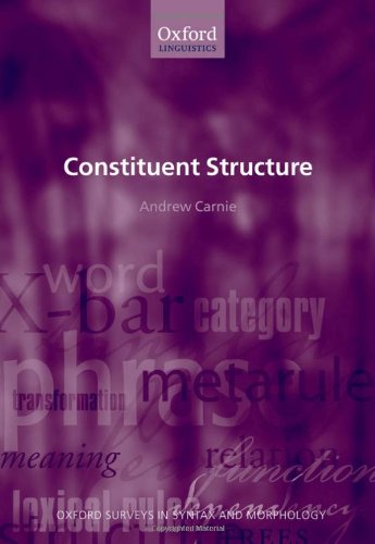 Constituent Structure Andrew Carnie