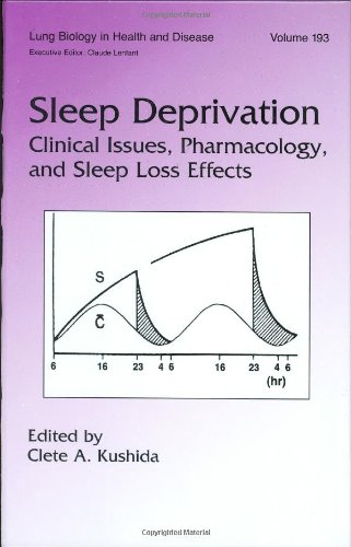 Sleep Deprivation Clinical Issues Pharmacology And Sleep Loss Effects 1st Edition Clete A Kushida