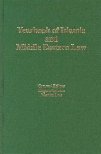 Yearbook Of Islamic And Middle Eastern Law 20022003 Eugene Cotran
