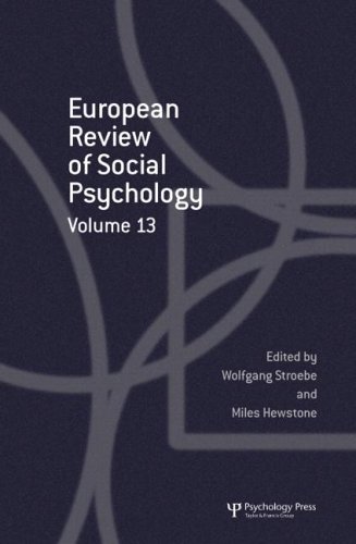 Journal Special Issues Of The European Review Of Social Psychology Vol 13 Miles Hewstone