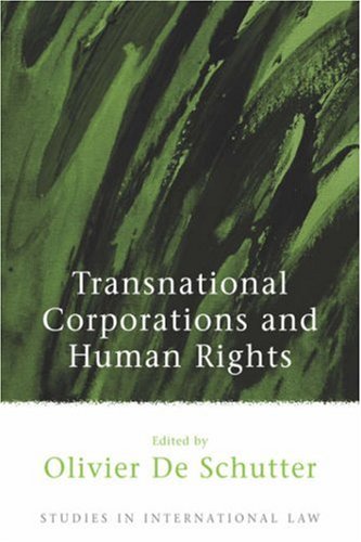 Transnational Corporations And Human Rights Olivier De Schutter