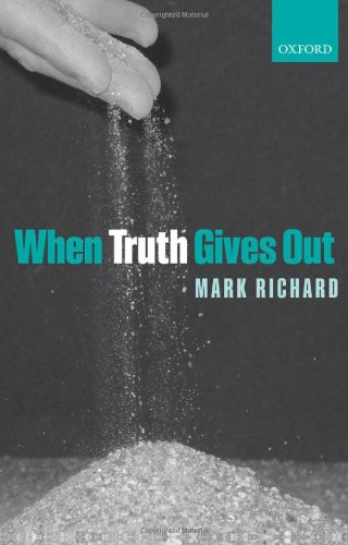 When Truth Gives Out First Edition Mark Richard