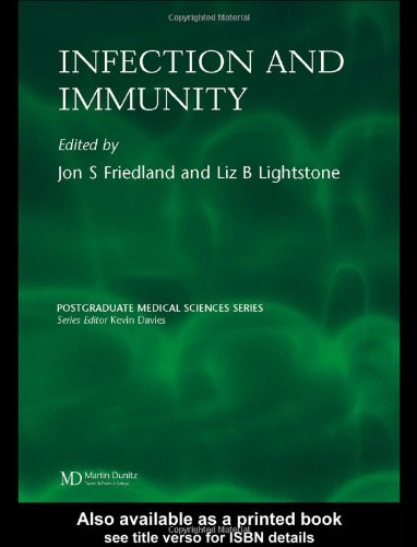 Infection And Immunity 1st Edition Jon S Friedland Liz Lightstone