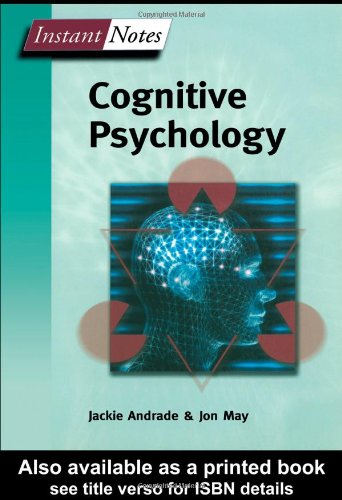 Bios Instant Notes In Cognitive Psychology 1st Edition Jackie Andrade