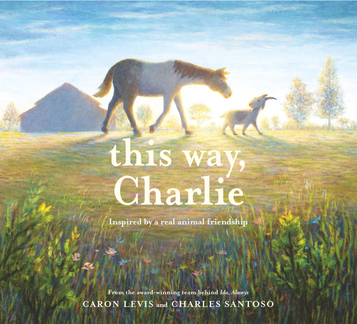 This Way Charlie Inspired By A Real Animal Friendship Caron Levis Charles Santoso