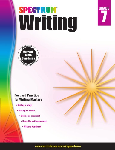 Spectrum Writing Grade 7 Spectrum