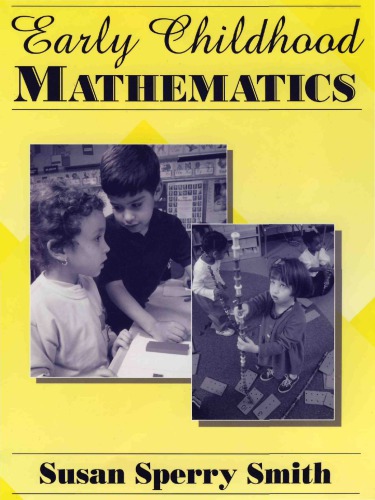 Early Childhood Mathematics 2 Ed Sperry Smith Susan