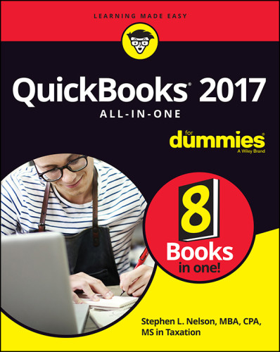 Quickbooks 2017 Allinone For Dummies Stephen L Nelson