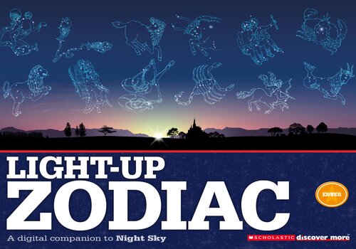 Scholastic Discover More Lightup Zodiac A Digital Companion To Night Sky Giles Sparrow