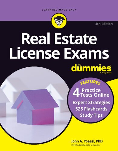 Real Estate License Exams 4th Edition John Yoegel