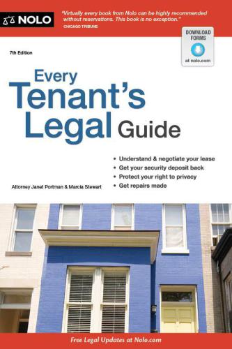 Every Tenants Legal Guide 7th Ed Stewart Marciaportman Janet