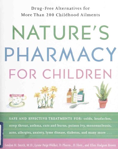 Natures Pharmacy For Children Lendon Smith Ellen Hodgson Brown