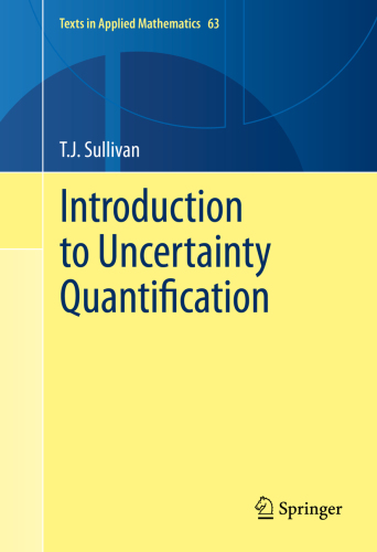Introduction To Uncertainty Quantification Sullivan T J